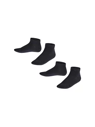 FALKE | Happy Kinder Sneakersocken 2-er Pkg. (dark navy) | 